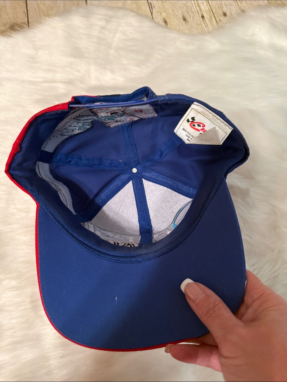 Jeff Gordon 24 Pepsi Racing Cap in Blue, Red & White - Picture 6 of 6